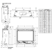 Majestic Quartz 36 dimensions diagram 1