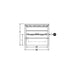 Drolet VOD0190 damper section dimensioned schematic
