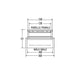 Drolet VOD0250 reducer 7 to 6 dimensioned schematic