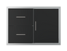 Wildfire Door/Drawer Combo 30" x 21" - Black Stainless Steel