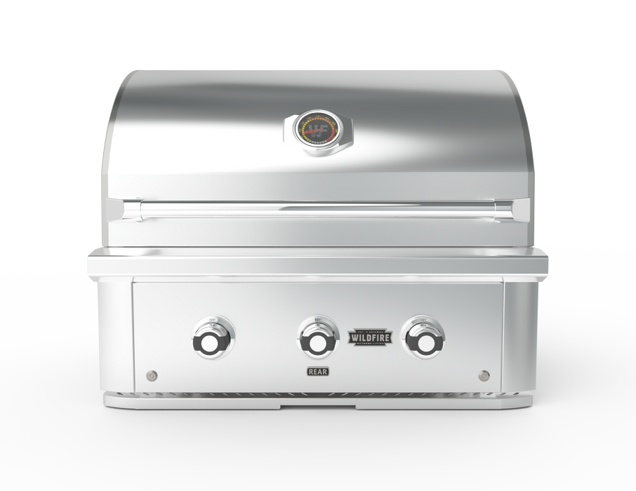 Wildfire Ranch PRO 30" Gas Grill - Stainless Steel