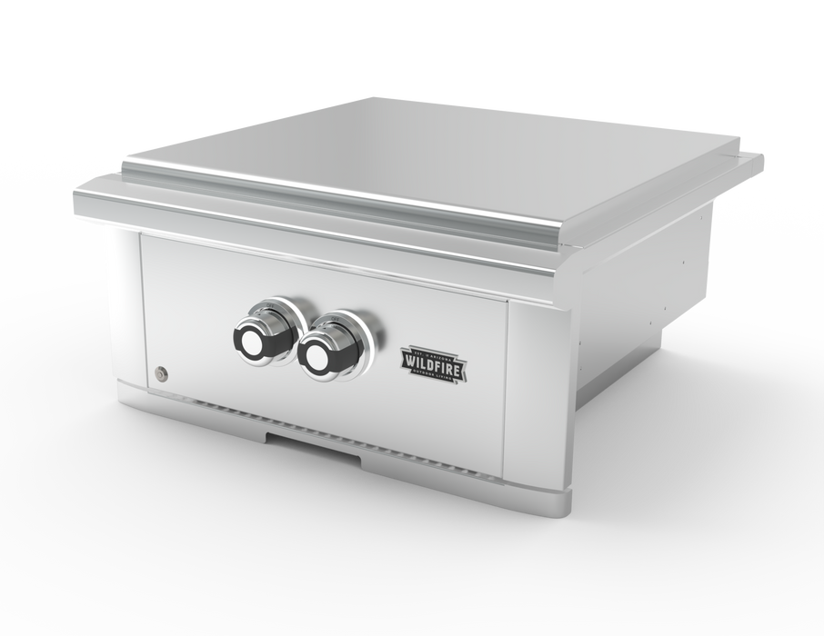 Wildfire Ranch PRO Power Burner - closed lid view