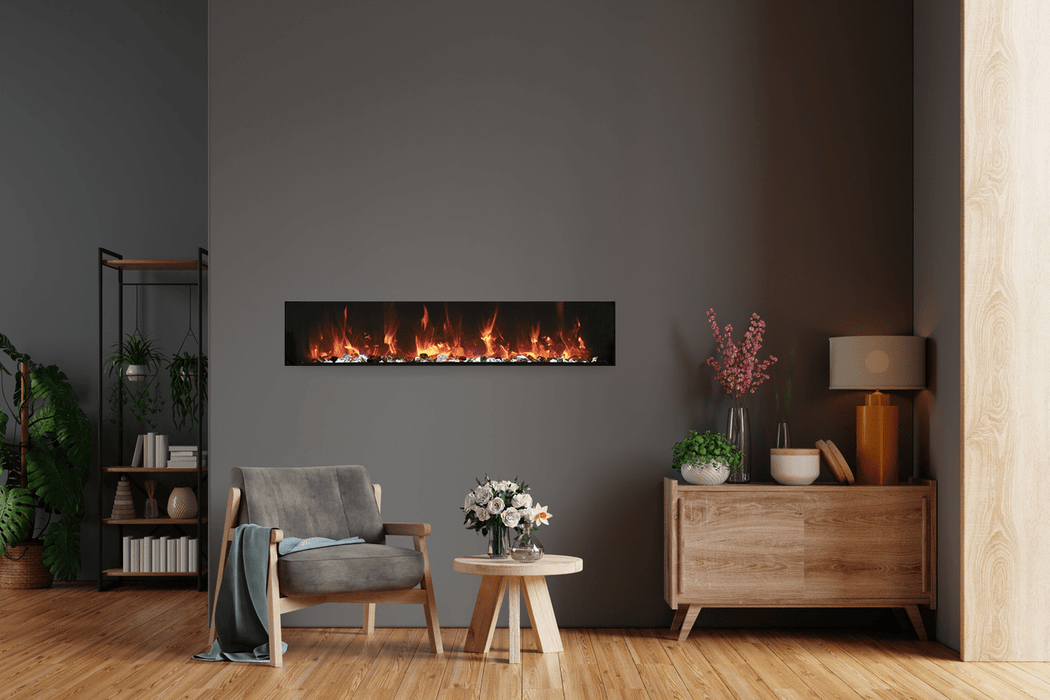 Amantii Panorama BI Extra Slim Smart electric fireplace