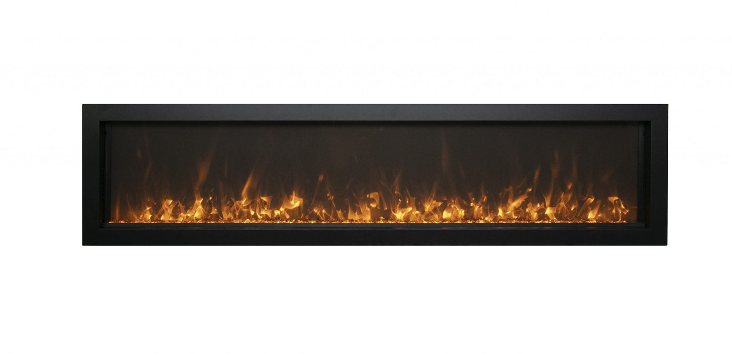 Amantii Panorama BI Extra Slim Smart electric fireplace