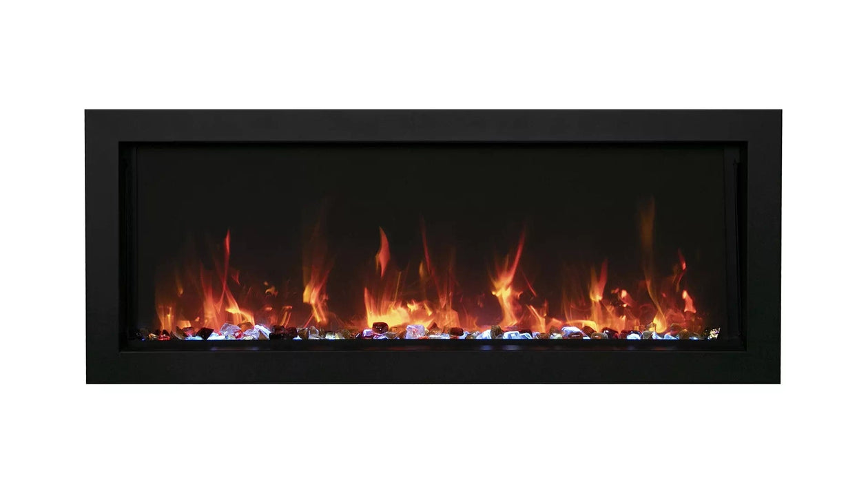 Amantii Panorama BI Extra Slim Smart electric fireplace