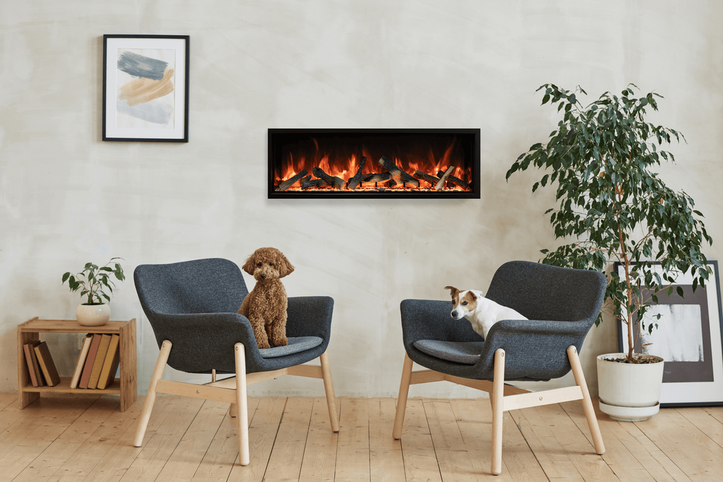 Amantii Symmetry XT Smart Indoor / Outdoor WiFi-enabled electric fireplace