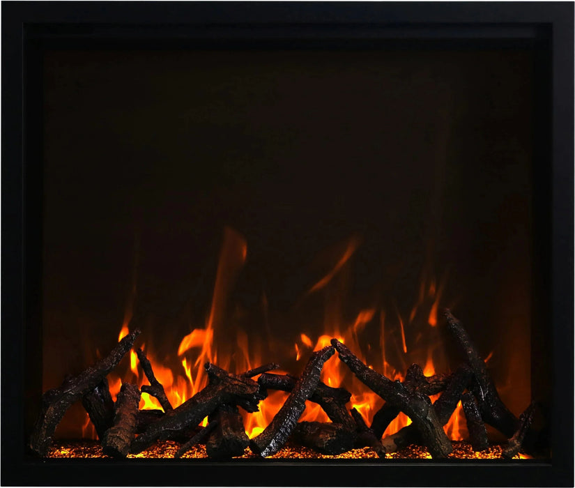 Remii Classic Lumina electric fireplace flame detail