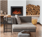 Amantii TRD Electric Fireplace – Modern Technology with Classic Insert Features