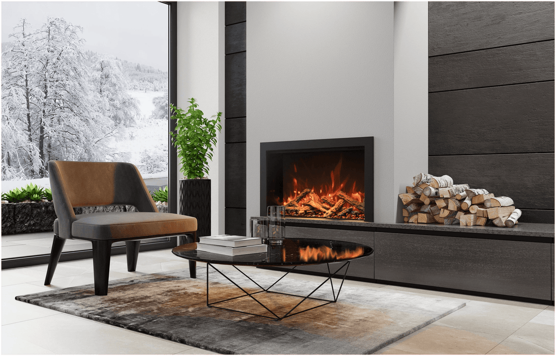 Amantii TRD Electric Fireplace – Modern Technology with Classic Insert Features