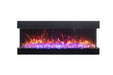 Amantii Tru View Extra Tall Extra Long Electric Fireplace