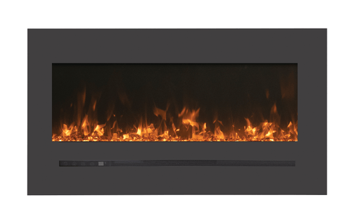 Amantii WM-FML-STL Linear Electric Fireplace