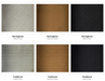 Majestic Biltmore refractory finish comparison - Herringbone and Traditional in 3 colors