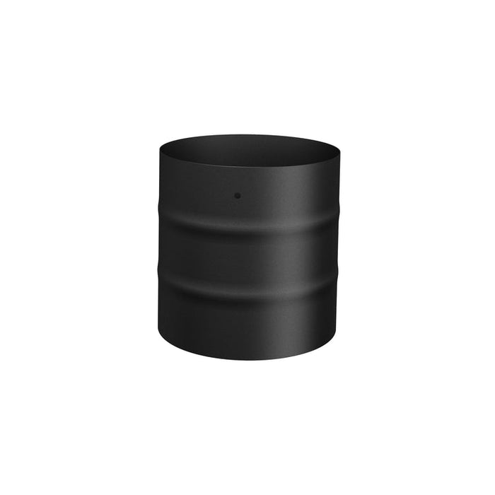 Black Single Wall Tile Connector Adapter - 6"Ø