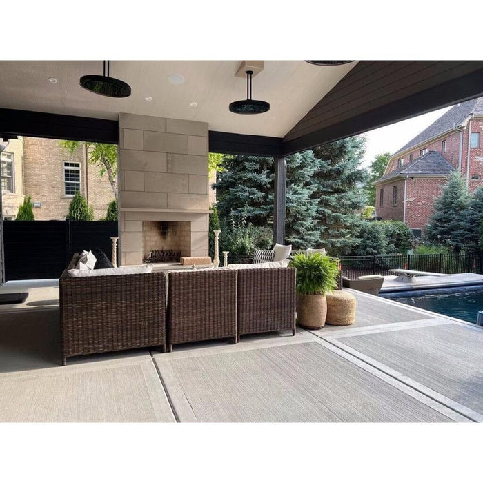 Bromic Heating - Eclipse Smart-Heat - 2900W Electric Heater and Light With Twin Pole