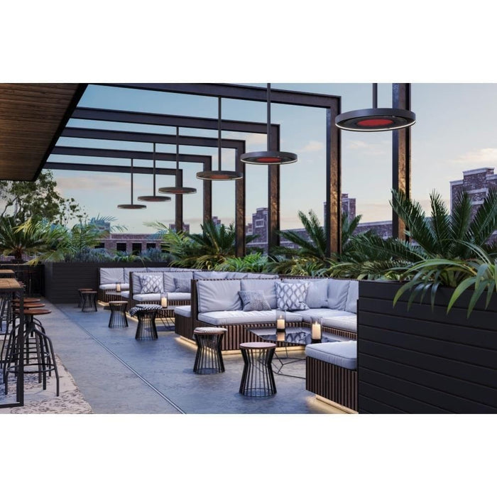 Bromic Heating - Eclipse Smart-Heat - 2900W Electric Heater and Light With Twin Pole