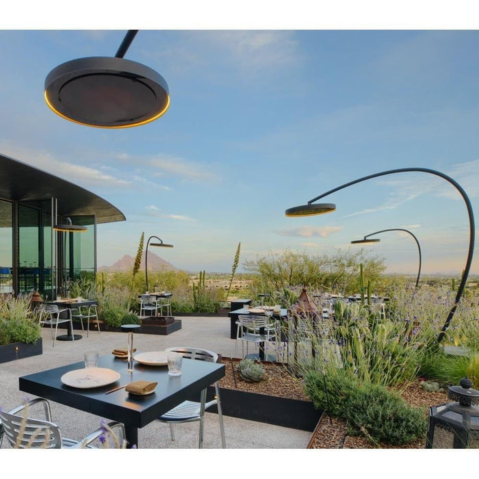 Bromic Heating - Eclipse Smart-Heat - 2900W  Electric Portable Freestanding Heater and Light With Dimmer Control