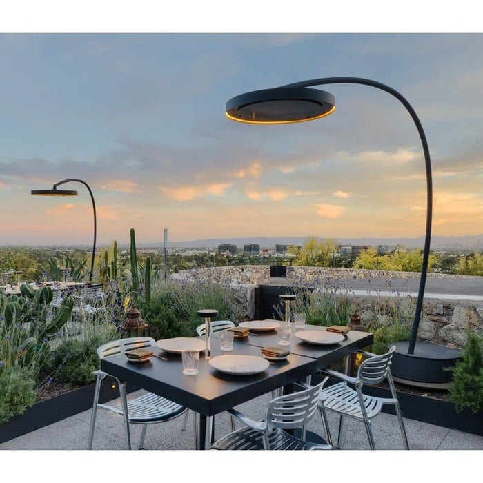 Bromic Heating - Eclipse Smart-Heat - 2900W  Electric Portable Freestanding Heater and Light With Dimmer Control