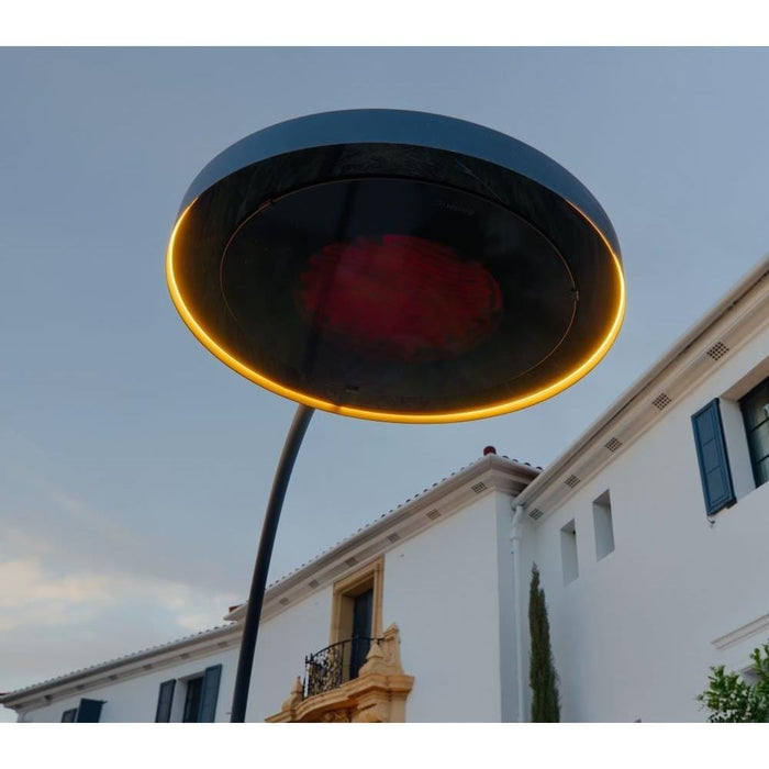 Bromic Heating - Eclipse Smart-Heat - 2900W  Electric Portable Freestanding Heater and Light With Dimmer Control