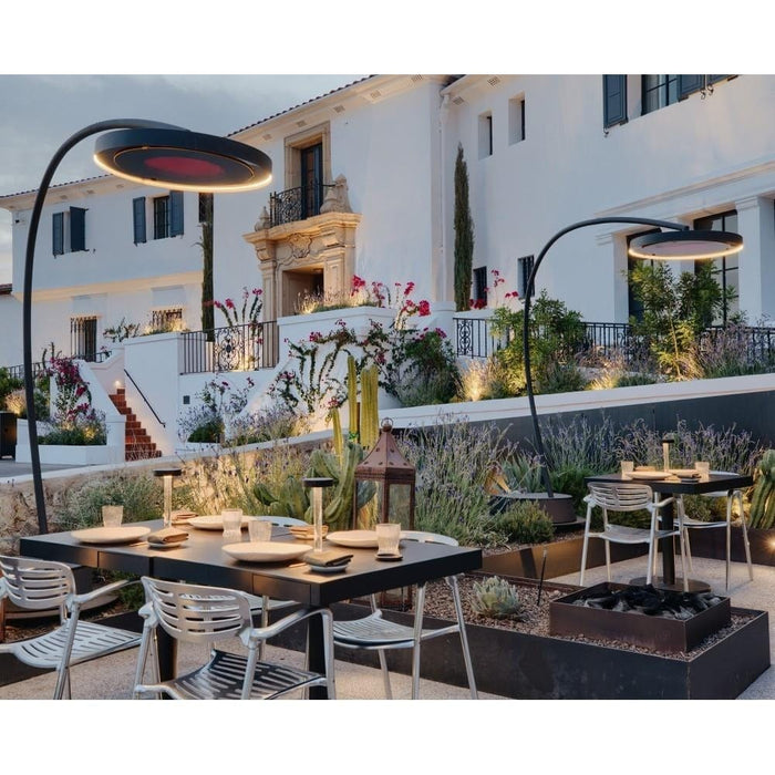 Bromic Heating - Eclipse Smart-Heat - 2900W  Electric Portable Freestanding Heater and Light With Dimmer Control