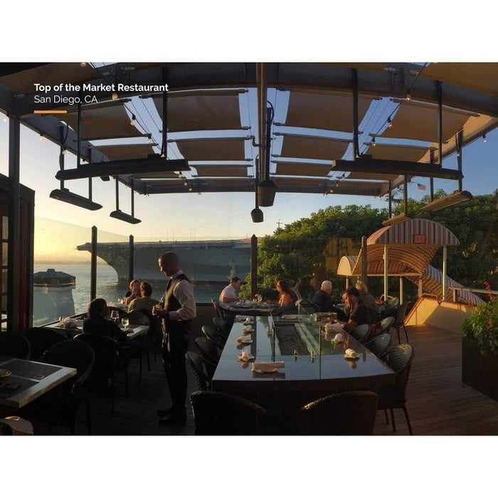 Bromic Heating - Tungsten - 2000W Electric Single Element Heater