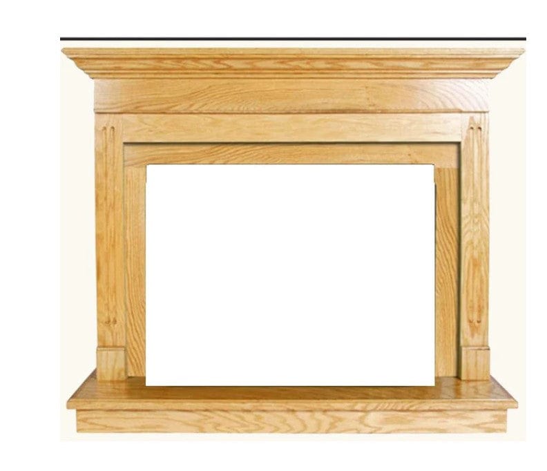 Buck Stove Contemporary Corner Mantel Accessory for Model 34, Model 329, Model 384 Gas Stove
