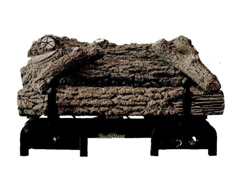 Buck Stove CR24 Millivolt Ceramic Series Vent Free Log Set