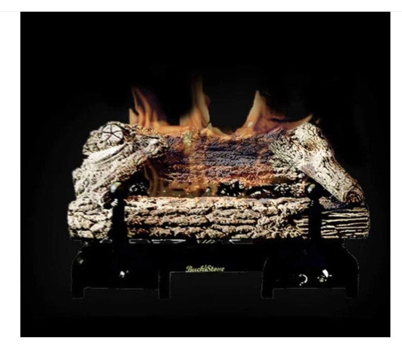 Buck Stove CR24 Millivolt Ceramic Series Vent Free Log Set