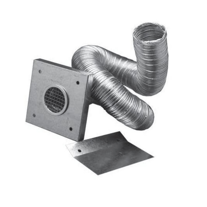 Comfortbilt/Duravent 2 inch Air Intake Kit (2" x 5' Flex) - 3PVP-AIK