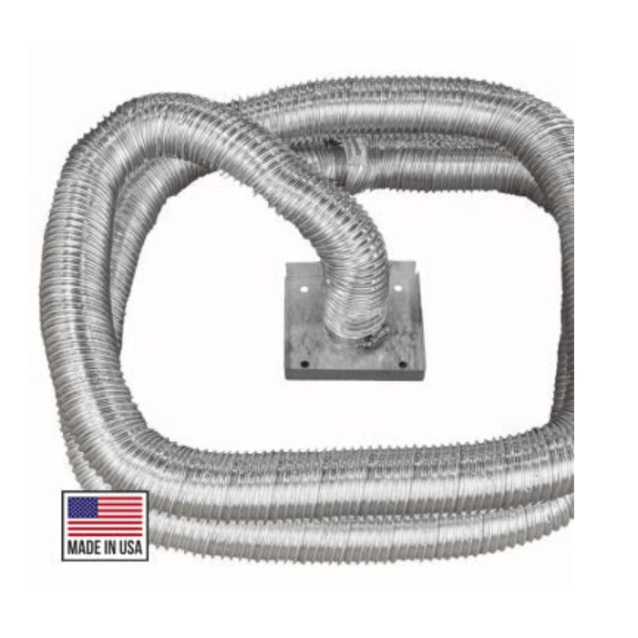 Comfortbilt/Duravent 2 inch Air Intake Kit (2" x 5' Flex) - 3PVP-AIK