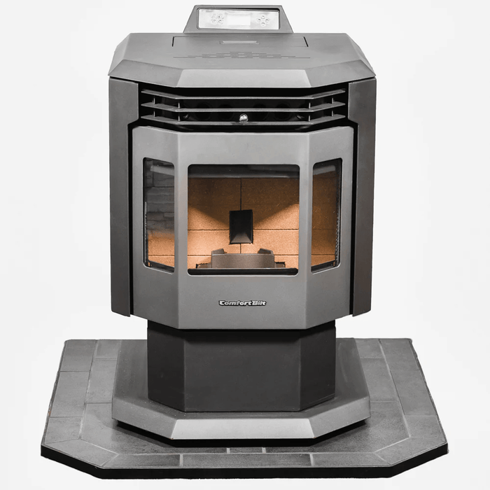 ComfortBilt Flatwall Hearth Pad- Midnight Black