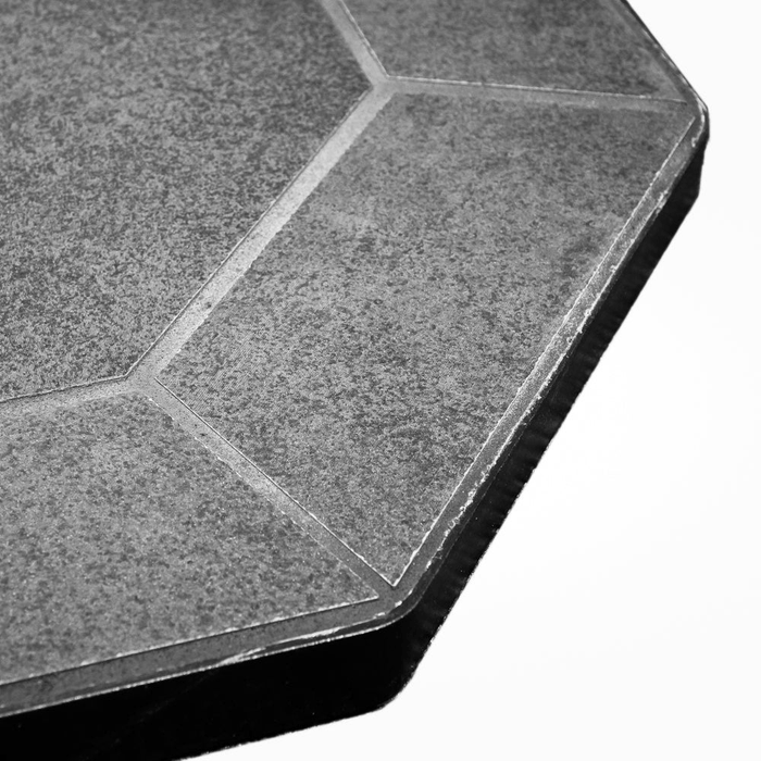 ComfortBilt Flatwall Hearth Pad- Midnight Black