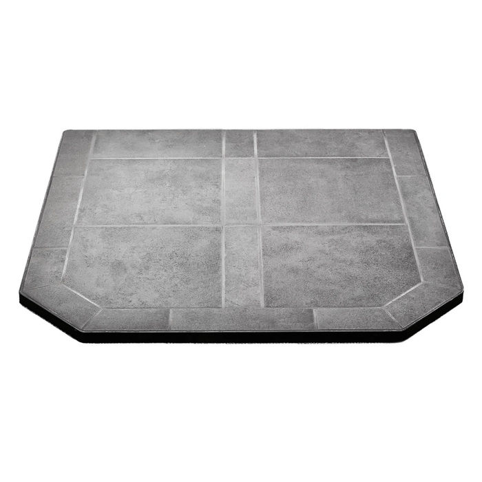 ComfortBilt Flatwall Hearth Pad- Midnight Black