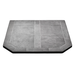 ComfortBilt Flatwall Hearth Pad- Midnight Black
