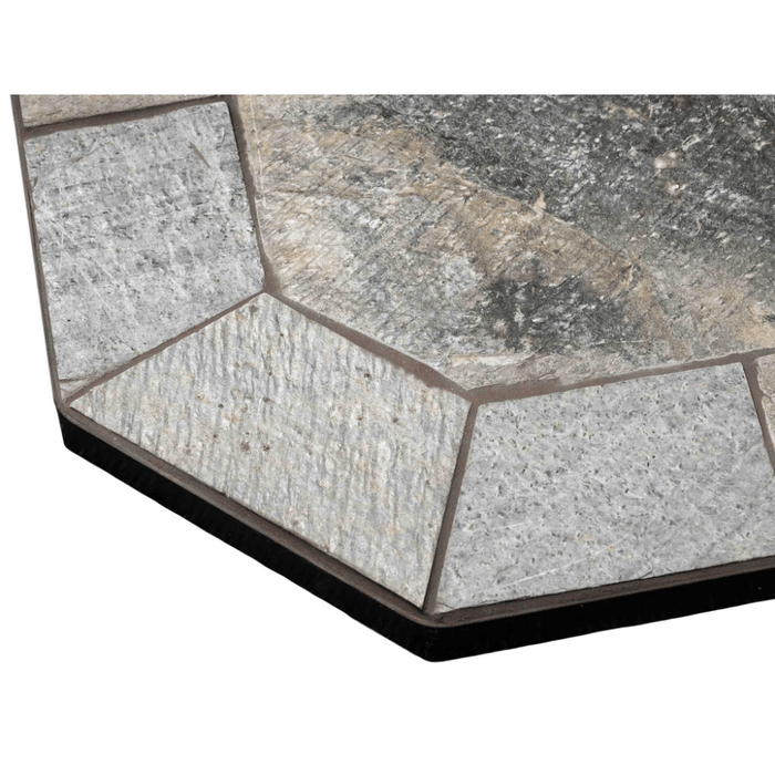 ComfortBilt Flatwall Hearth Pad - Natural Silver Slate
