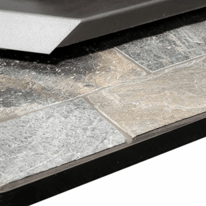 ComfortBilt Flatwall Hearth Pad - Natural Silver Slate