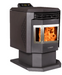 ComfortBilt HP21-SS Pellet Stove - Black Stainless Steel Trim