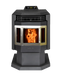 ComfortBilt HP21-SS Pellet Stove - Black Stainless Steel Trim