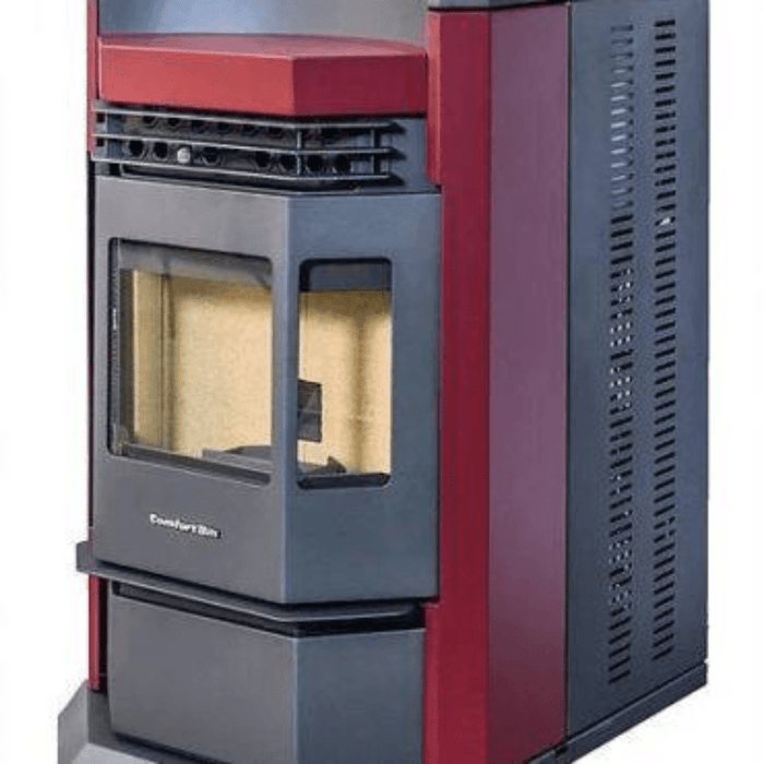 ComfortBilt HP22-N Pellet Stove with Auto Ignition Burgundy