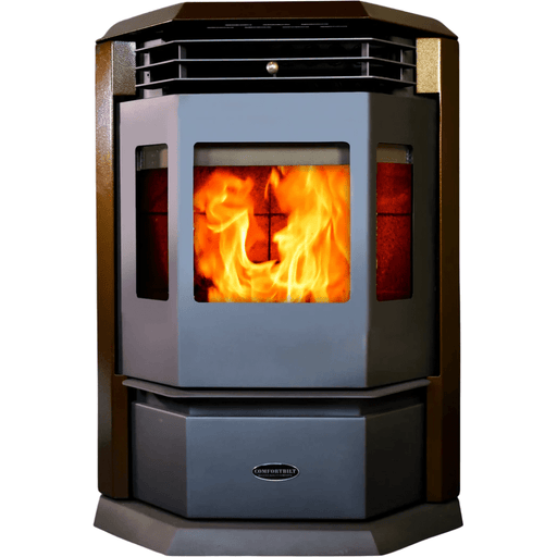 ComfortBilt HP22 Pellet Stove with Auto Ignition Brown