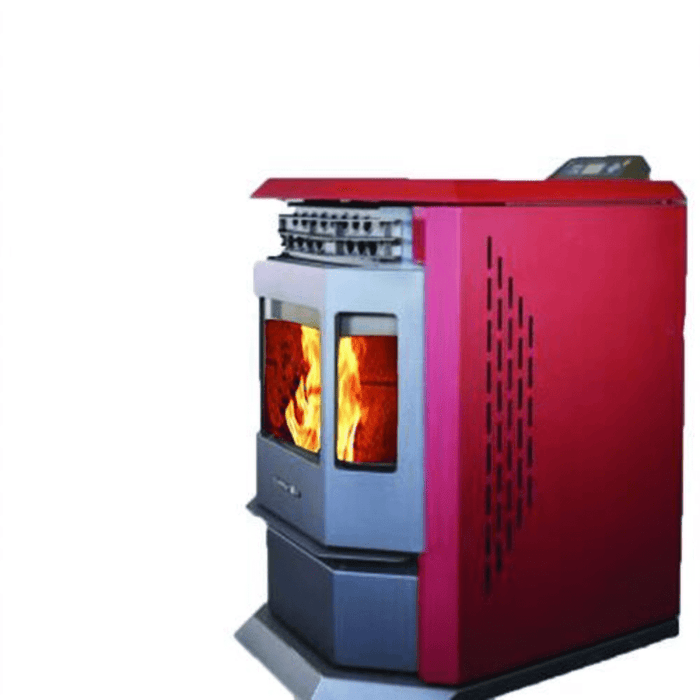 ComfortBilt HP22 Pellet Stove with Auto Ignition Burgundy