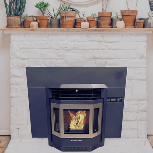 ComfortBilt HP22i-SS Pellet Stove Fireplace Insert - with Stainless Steel Trim