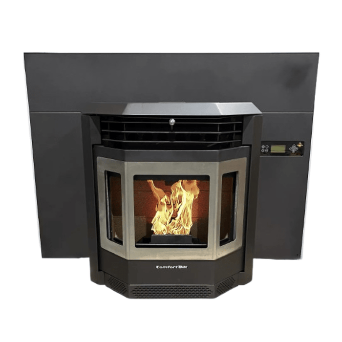 ComfortBilt HP22i-SS Pellet Stove Fireplace Insert - with Stainless Steel Trim
