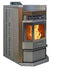 ComfortBilt HP22N-SS Pellet Stove - Brown with Stainless Steel Trim