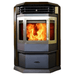ComfortBilt HP22N-SS Pellet Stove - Brown with Stainless Steel Trim