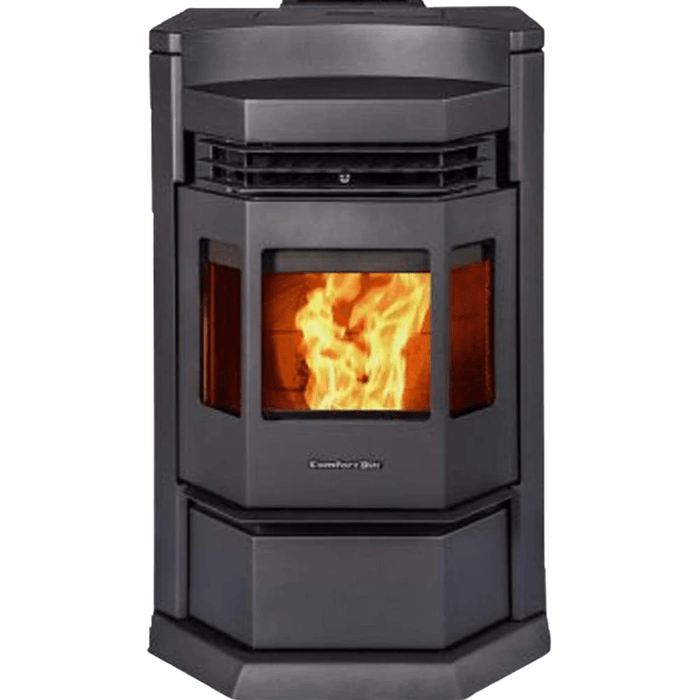 ComfortBilt HP22N-SS Pellet Stove with Auto Ignition-Black SS
