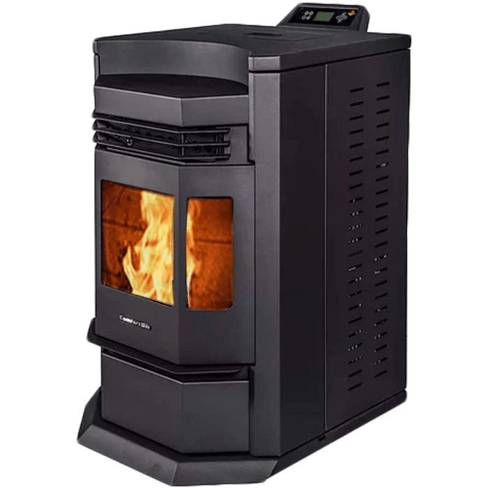 ComfortBilt HP22N-SS Pellet Stove with Auto Ignition-Black SS
