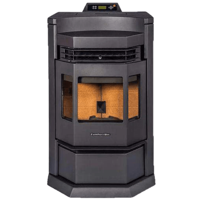 ComfortBilt HP22N-SS Pellet Stove with Auto Ignition-Black SS