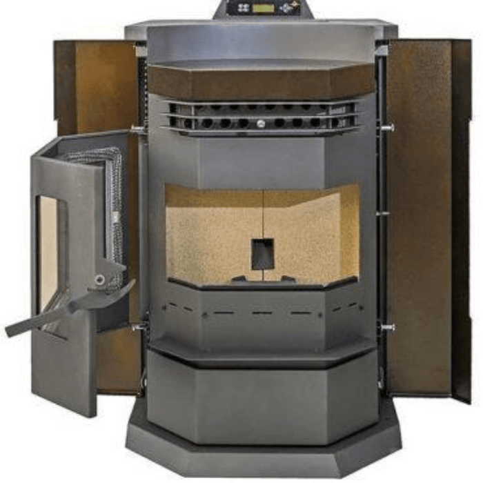 ComfortBilt HP22N-SS Pellet Stove with Auto Ignition-Brown SS