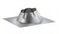 DuraVent DuraTech - Large Base Adjustable Roof Flashing 0/12 - 6/12
