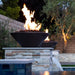 The Outdoor Plus Cazo Concrete 31" Gas Fire Bowl